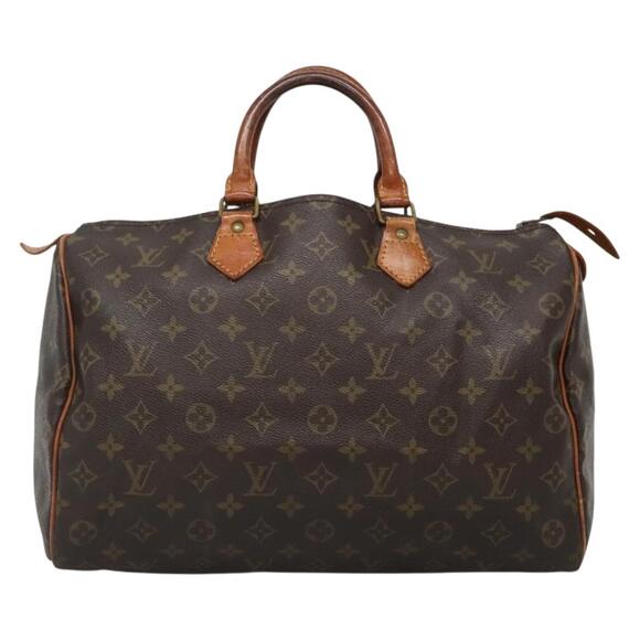 LOUIS VUITTON Monogram Speedy 35 Hand Bag M41524 - Picture 13 of 16